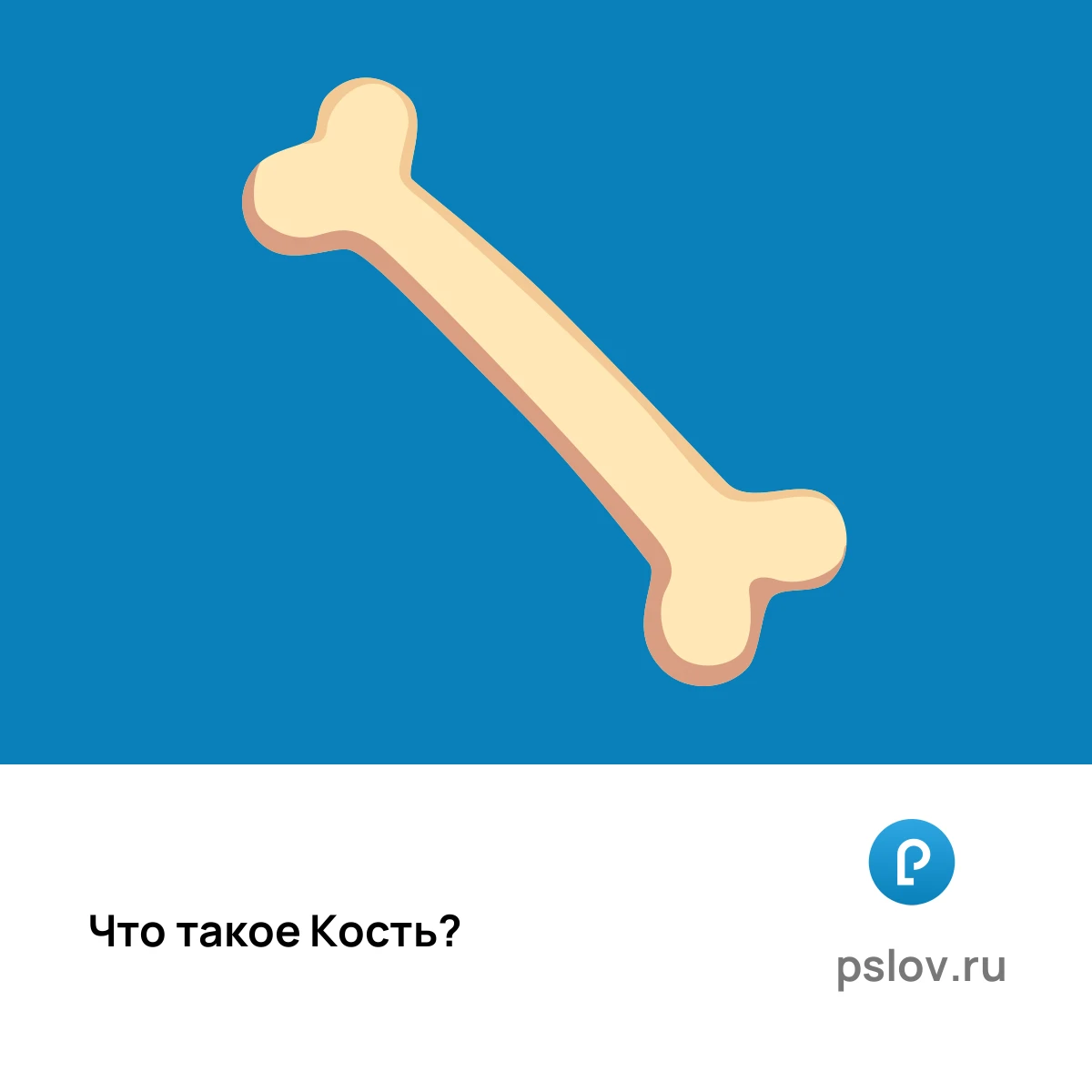 Что такое Кость простыми словами - визуальное объяснение