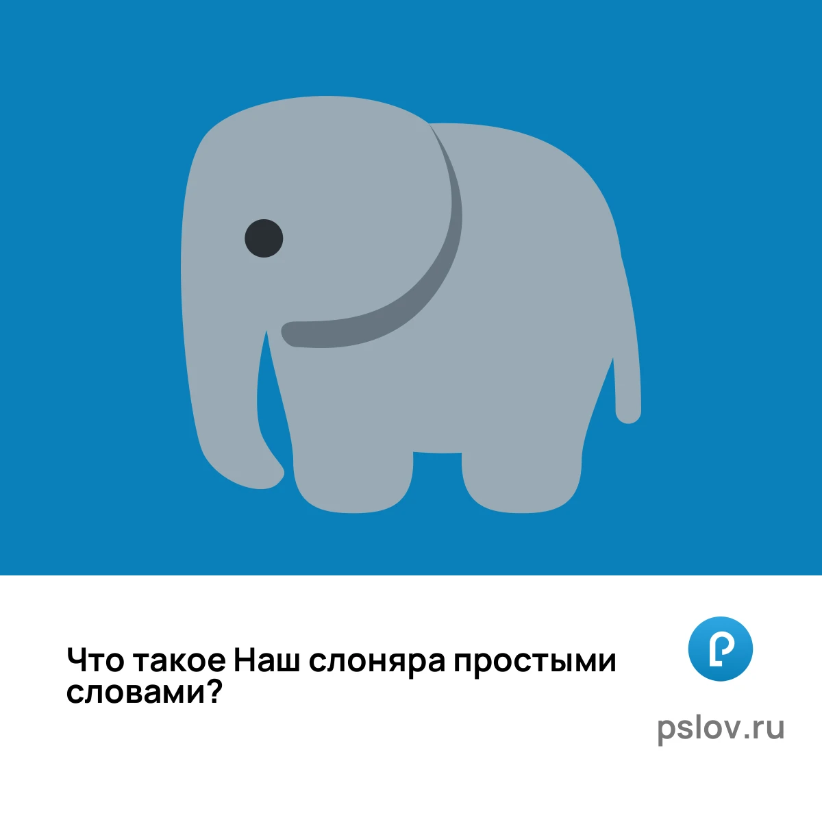 Что такое Наш слоняра простыми словами - визуальное объяснение