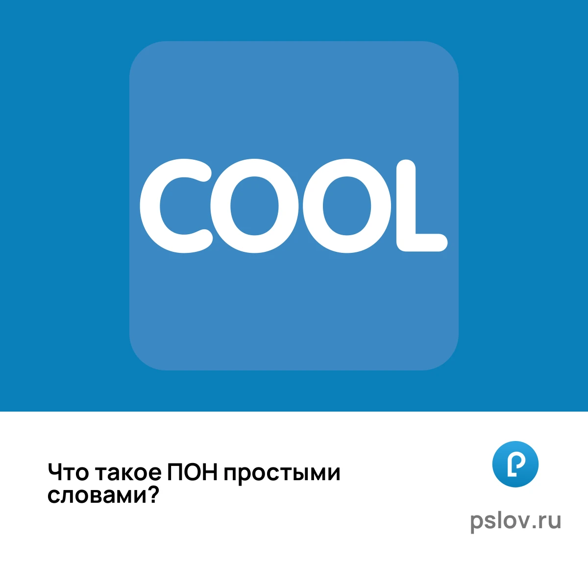 Что такое ПОН простыми словами - визуальное объяснение